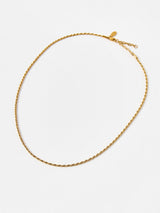 Next Oliver Bonas Gold Tone Cora Stainless Steel Waterproof Twist Chain Necklace- Buy online at McGrocer