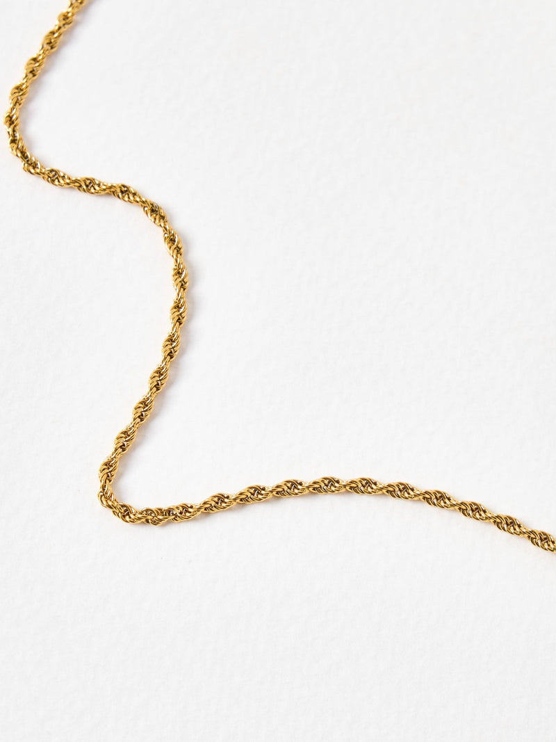 Oliver Bonas gold tone Cora necklace (British brand)