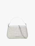 Carvela White Diana top handle bag crystal faux pearl - British product