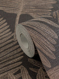 Galerie Wallcoverings Brown Horizon Tree Leaf wallpaper 10.05m - British product