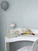 Next Galerie Wallcoverings Blue Resan Star Wallpaper 10.05m- Buy online at McGrocer