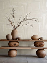 Next Galerie Beige Terra Stone Clay Wallpaper 10.05m- Buy online at McGrocer