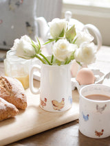 Next Sophie Allport White Lay A Little Egg Large Fine Bone China Jug- Buy online at McGrocer
