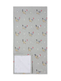 Sophie Allport grey chicken table runner 35x280cm, UK version