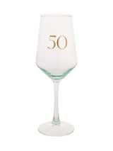 Next Widdop Green Wine Glass 50 23.5cm- Buy online at McGrocer