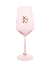 Next Widdop Pink Wine Glass 18- Buy online at McGrocer