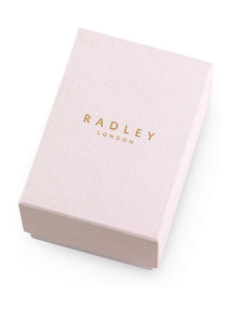 Radley rose gold tonneau watch with navy leather strap - British product