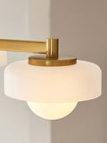 Gallery Home aged brass ceiling light, UK version