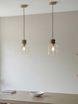 Next Gallery Home Dark Brown Travine 1 Ceiling Pendant Light- Buy online at McGrocer