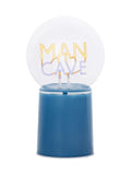 Widdop blue LED neon lamp Man Cave slogan 22cm, imported from the UK