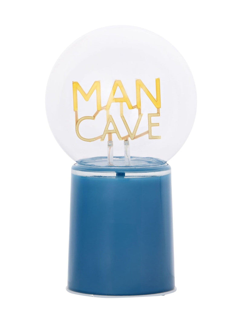 Widdop blue LED neon lamp Man Cave slogan 22cm, imported from the UK