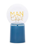 Widdop blue LED neon lamp Man Cave slogan 22cm, imported from the UK