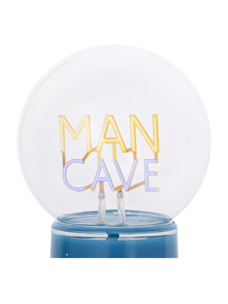 Widdop blue LED neon lamp Man Cave slogan 22cm, imported from the UK