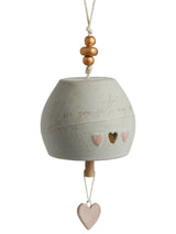 Next Widdop Cream Love Bell Ceramic Hanging Bell- Buy online at McGrocer