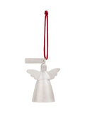 Widdop silver courage mini angel ornament 8cm (British brand)