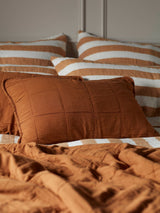 Next Secret Linen Store Amber Finn Quilted Cushion Cover 40 x 60cm- Buy online at McGrocer