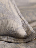 Secret Linen Store French blue Matilda jacquard pillowcase, imported from the UK