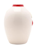 Widdop handpainted embossed tomato vase large, imported from the UK