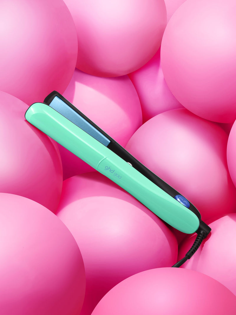 ghd Gold straightener Jelly Mint limited edition (British brand)