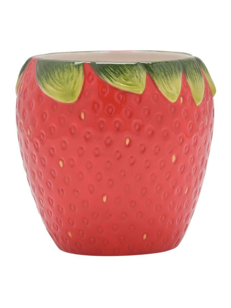 Widdop strawberry shaped mug 10cm - British product