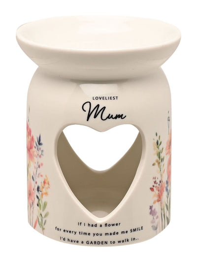 Next Widdop White Wax Melt Burner - Mum- Buy online at McGrocer