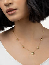 Next Radley 18ct Gold Plated Hammered Heart Pendant Necklace- Buy online at McGrocer