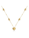 Radley 18ct gold plated heart pendant necklace, imported from the UK