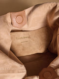 Russell & Bromley tan brown leather hobo shoulder bag, UK version
