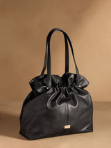 Next Russell & Bromley Black Jessie Shoulder Ruched Bag- Buy online at McGrocer