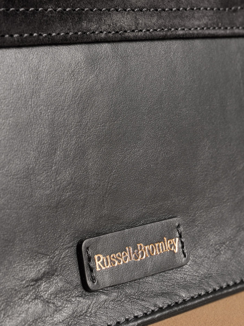 Russell & Bromley Black Counter Cross-Body Bag (British brand)