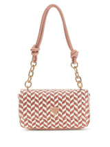 Next Guess Pink Tessi Flap Shoulder Bag- Buy online at McGrocer