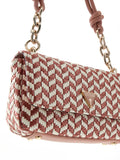 Guess pink Tessi flap shoulder bag - British product