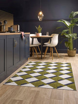 Next Origin Rugs Green Washable Kyoto Rug- Buy online at McGrocer