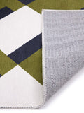 Origin Rugs green washable Kyoto rug (British brand)