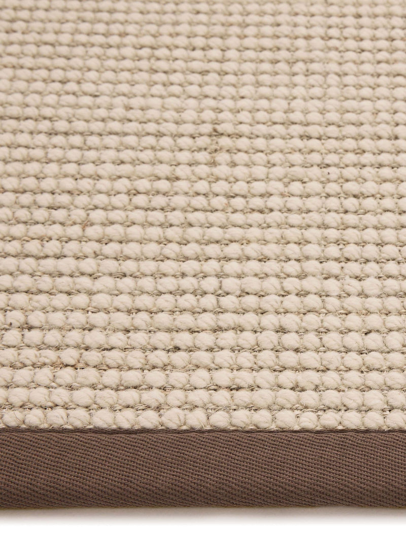 Origin Rugs mocha border sisal boucle rug 150x80cm, UK version