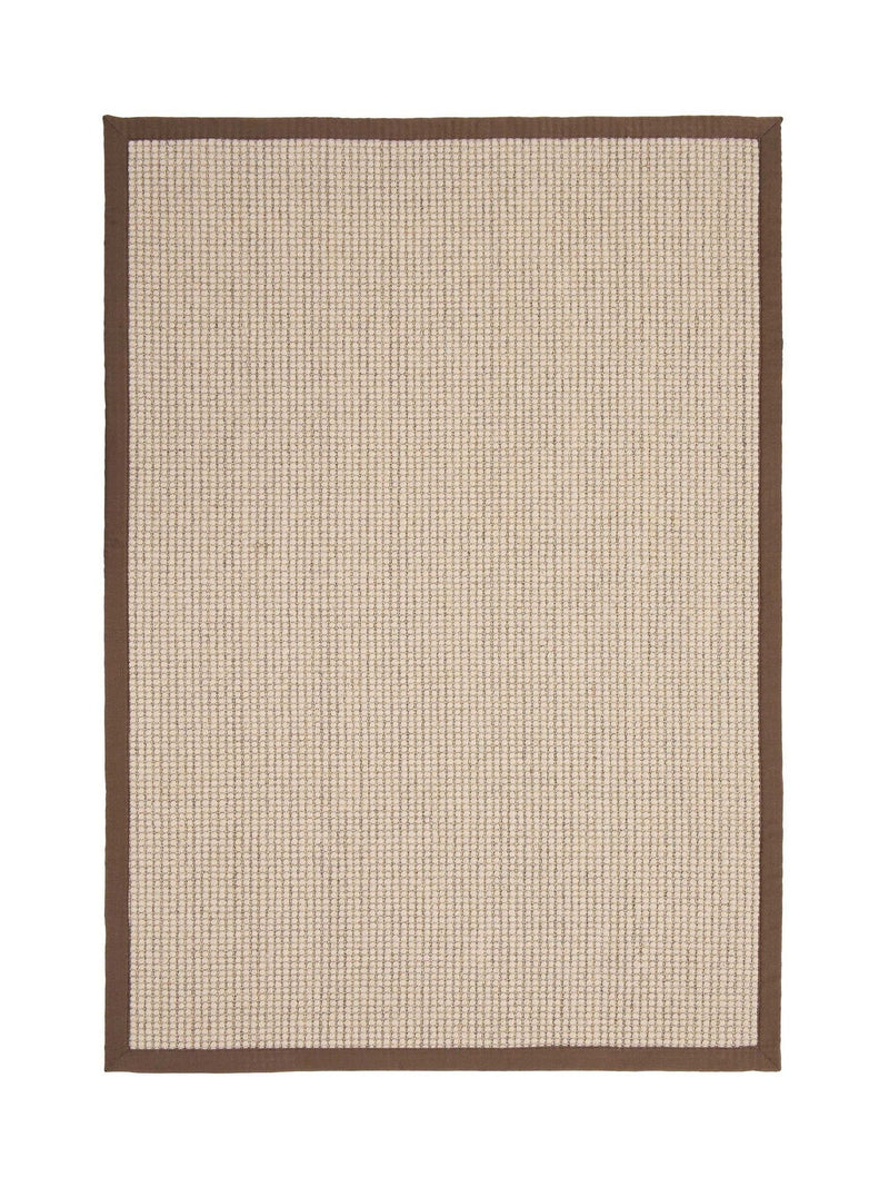 Origin Rugs mocha border sisal boucle rug 150x80cm, UK version