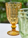 Dibor wine goblets set of 6 coloured 17cm, UK version