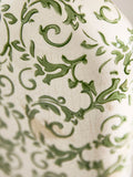 Dibor green botanical bottle vase 31cm, UK version