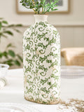 Dibor green botanical bottle vase 31cm, UK version