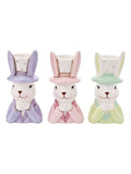 Widdop ceramic bunny top hat planter mini, imported from the UK