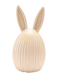 Widdop white Easter egg bunny ears ornament 16cm (British brand)