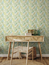 Next Hoopla Walls Sage Willow Verdant Leaves Wallpaper 10M- Buy online at McGrocer