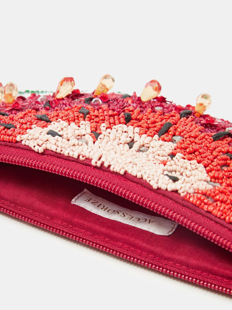 Accessorize red beaded watermelon crossbody bag - British product