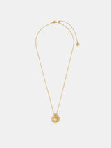 Next Accessorize Gold Tone 14ct Gold-Plated Pearl Coin Necklace- Buy online at McGrocer