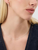 Next Accessorize Sterling Silver Twisted Chain Necklace- Buy online at McGrocer