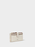 Osprey London cream leather matinee purse 20.5cm - British product