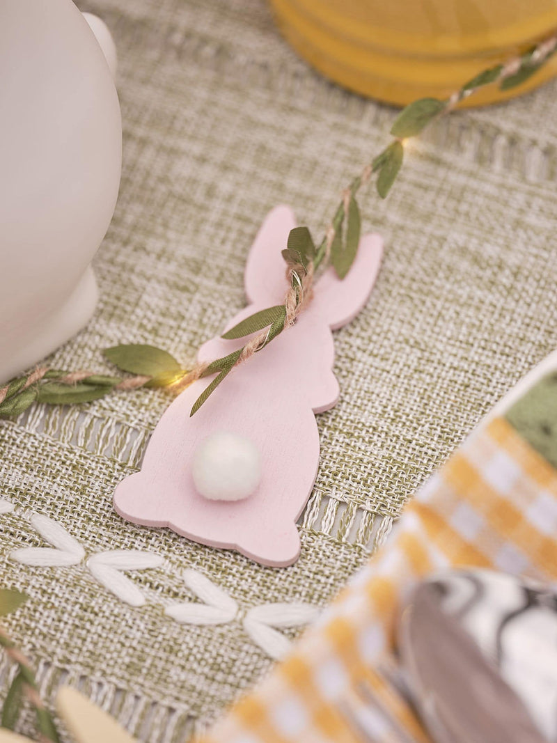 Lights4fun bunny garland with micro LEDs 200cm, imported from the UK