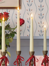 Next Lights4fun Set of 4 Mixed Size Slim Taper Candles with Infrared RC- Buy online at McGrocer