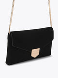 Carvela Black Maria envelope clutch bag in bone leather - British product