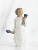 Next Willow Tree Off White Lavender Grace Figurine 14cm- Buy online at McGrocer
